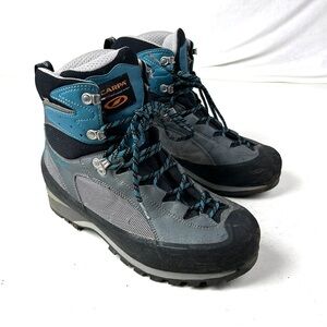SCARPA Waterproof Hiking Boots Blue & Gray US Size Womens 10.5 mens 9.5